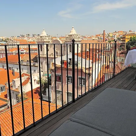 Apartment Portuguese Living Chiado Terrace Lisbon