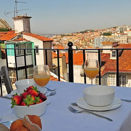 Apartment Portuguese Living Chiado Terrace *