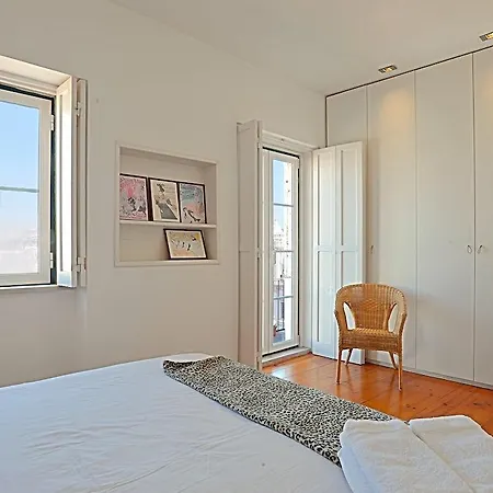 Apartment Portuguese Living Chiado Terrace Lisbon